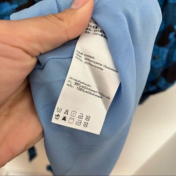 NWT ASOS Urban Revivo Puff Sleeve V-Neck Skater Dress - Picture 14 of 14